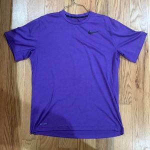Nike Dri-Fit Purple Heathered Large